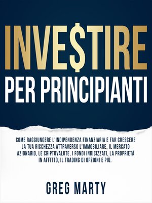cover image of Investire per principianti
